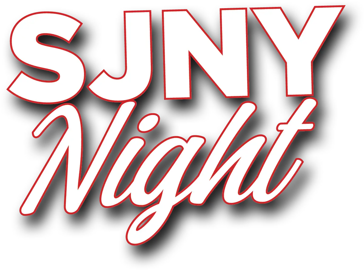 SJNY Night typographic title
