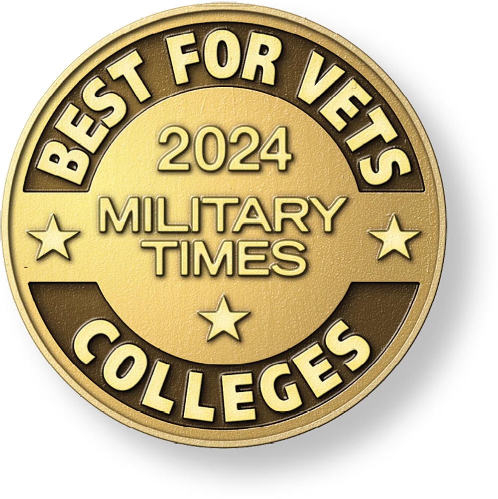 Best for Vets Colleges 2024 Military Times coin