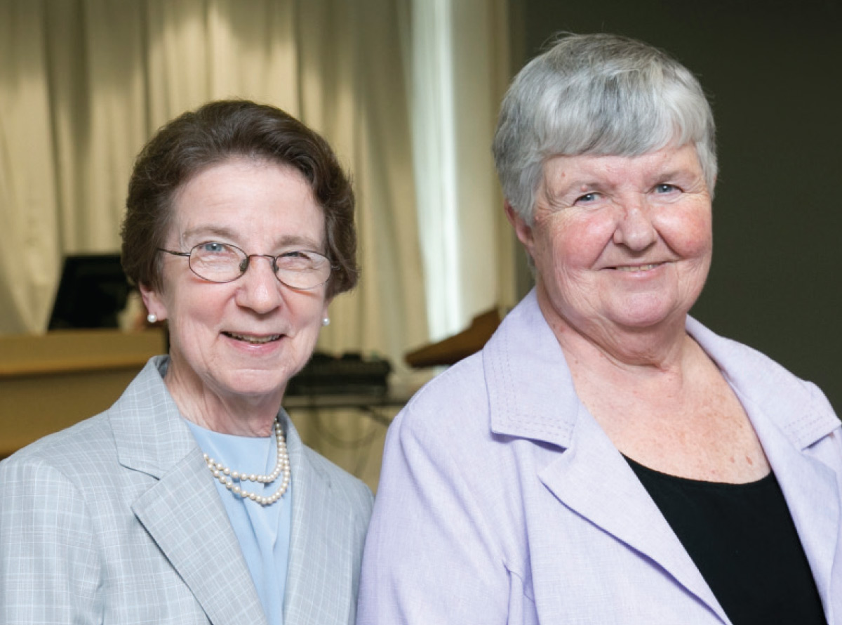 S. Elizabeth A. Hill and S. Loretta McGrann